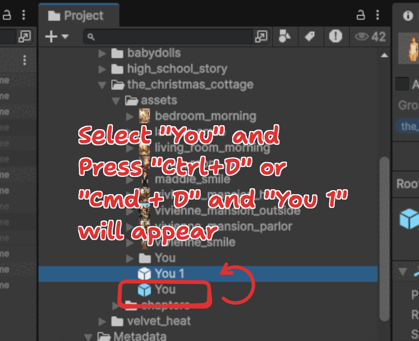 Dressup Duplicate Character